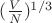 $(\frac{V}{N})^{1/3}$ $(\frac{V}{N})^{1/3}$
