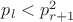 $p_l<p^2_{r+1}$
