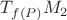 $T_{f(P)}M_2$