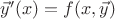 $\vec y'(x)=f(x,\vec y)$