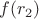 $f(r_2)$