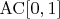$\mathrm{AC}[0,1]$