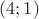 $(4;1)$