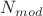 $N_{mod}$