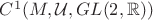 $C^1(M,\mathcal U, GL(2,\mathbb R))$