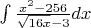 $\int \frac{x^2-256}{\sqrt{16x}-3}dx$