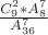 $\frac{C_9^2*A_8^7}{A_{36}^7}$