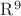 $\mathrm{R}^9$ $\mathrm{R}^9$