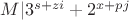 $M|3^{s+zi}+2^{x+pj}$