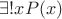 $\exists! x P(x)$