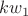 $kw_1$