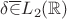 $\delta \overline\in L_2(\mathbb R)$