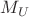 $M_U$