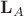 $\mathbf L_A$