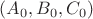 $(A_0, B_0, C_0)$