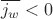 $${\overline {j_w }  < 0}$$