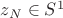 $z_N \in S^1$