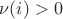 $\nu(i)>0$