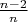 $\frac{n-2}{n}$