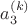 $a_3^{(k)}$