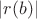 $|r(b)| $