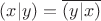 $(x|y)= \overline{(y|x)}$