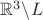 $\mathbb{R}^3\backslash L$