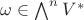 $\omega \in \bigwedge^n V^*$