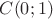 $C(0;1)$