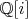 $\mathbb Q[i]$