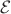 $\cal E$