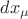 $d x_\mu$