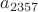 $a_{2357}$