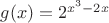 $g(x)=2^{x^3-2x}$
