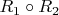 $R_1 \circ R_2$