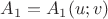 $A_1=A_1(u;v)$
