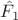 $\hat F_1$ $\hat F_1$