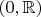 $(0, \mathbb R)$
