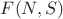 $F(N, S)$