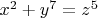 $x^2+y^7=z^5$
