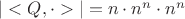 $|<Q,\cdot>|=n\cdot n^n\cdot n^n$ $|<Q,\cdot>|=n\cdot n^n\cdot n^n$