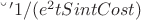 $&int;▒1/(e^2t Sint Cos t)$