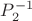 $P_2^{-1}$ $P_2^{-1}$