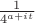 $\frac {1}{4^{a+it}}