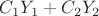 $C_1 Y_1 +C_2 Y_2$