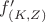 $f'_{(K,Z)}$