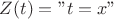 $Z(t)=