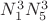 $N_1^3N_5^3$
