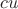 $cu$