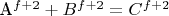 A^{f+2} + B^{f+2} = C^{f+2}